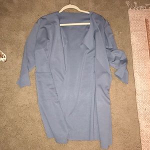 Light blue, light blazer